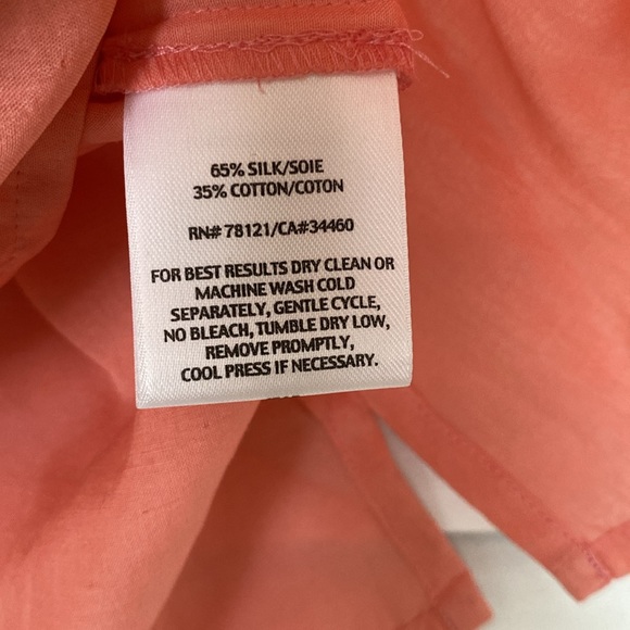 Eileen Fisher Silk/Cotton Blend Camisole - Picture 4 of 6